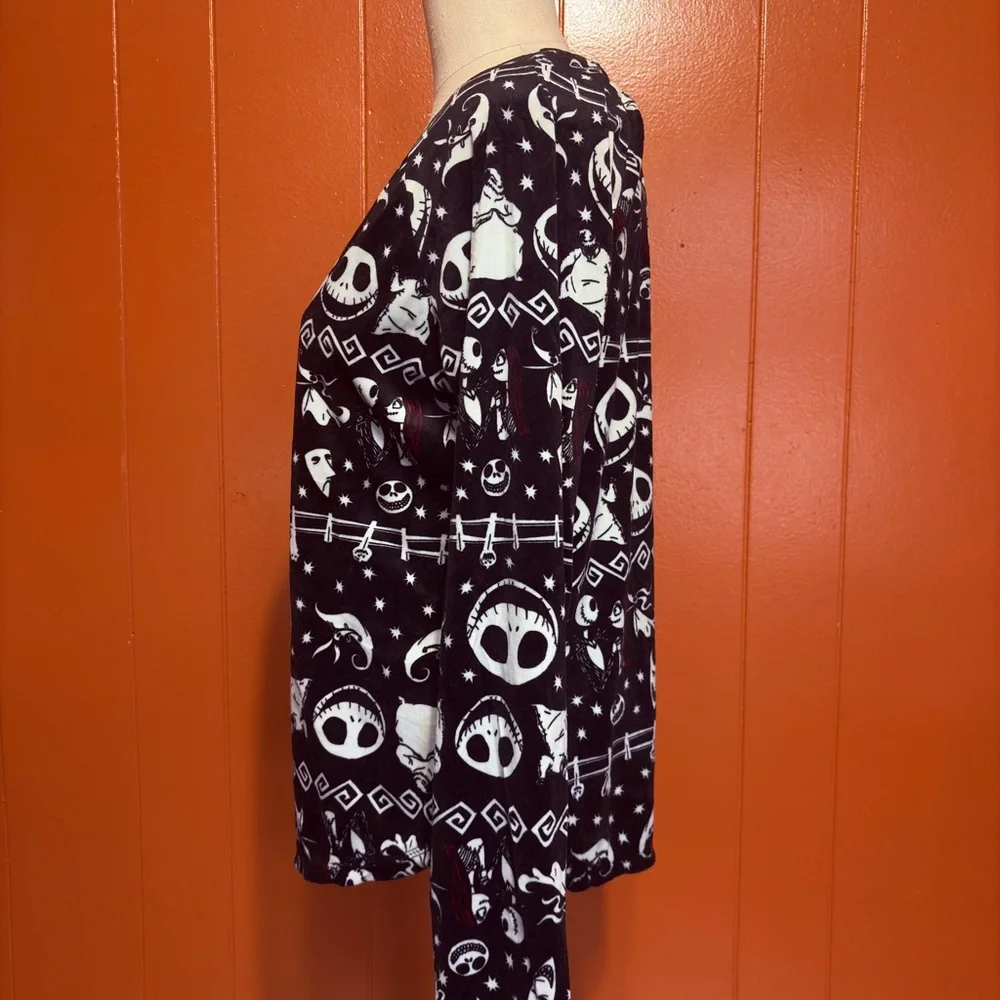 Nightmare Before Christmas Pajama Set Top Bottoms Pants Jack - Picture 4 of 9